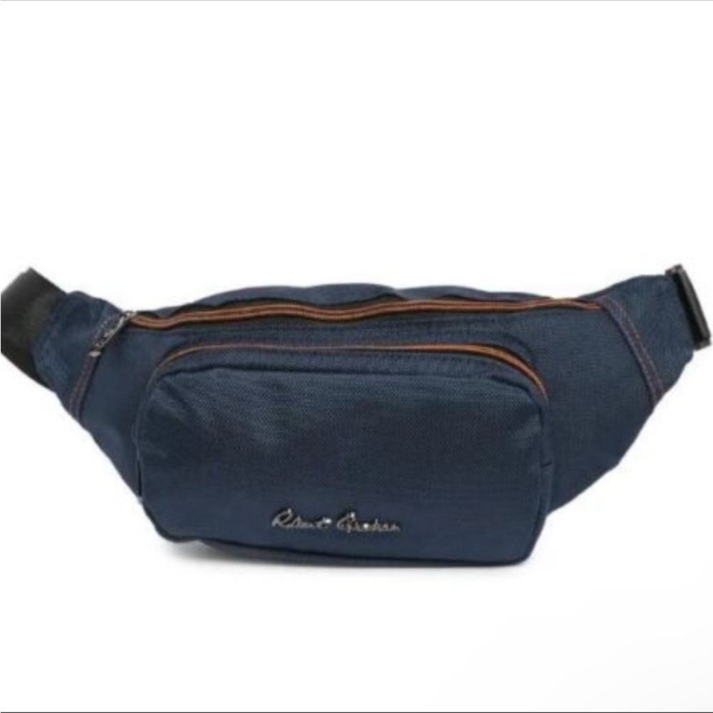 NWT ROBERT GRAHAM Packman Belt Bag Navy